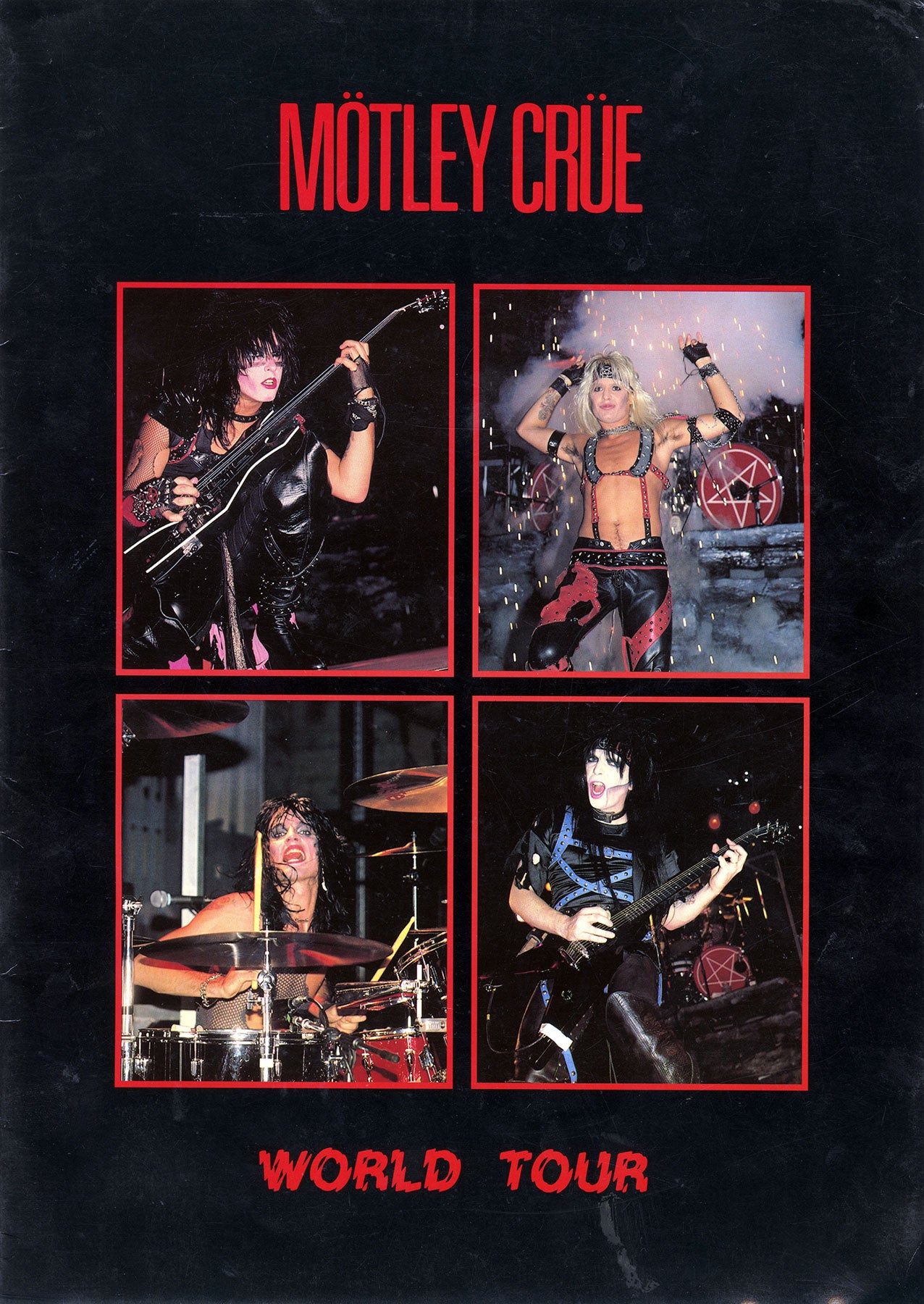 Shout At The Devil Tour Book