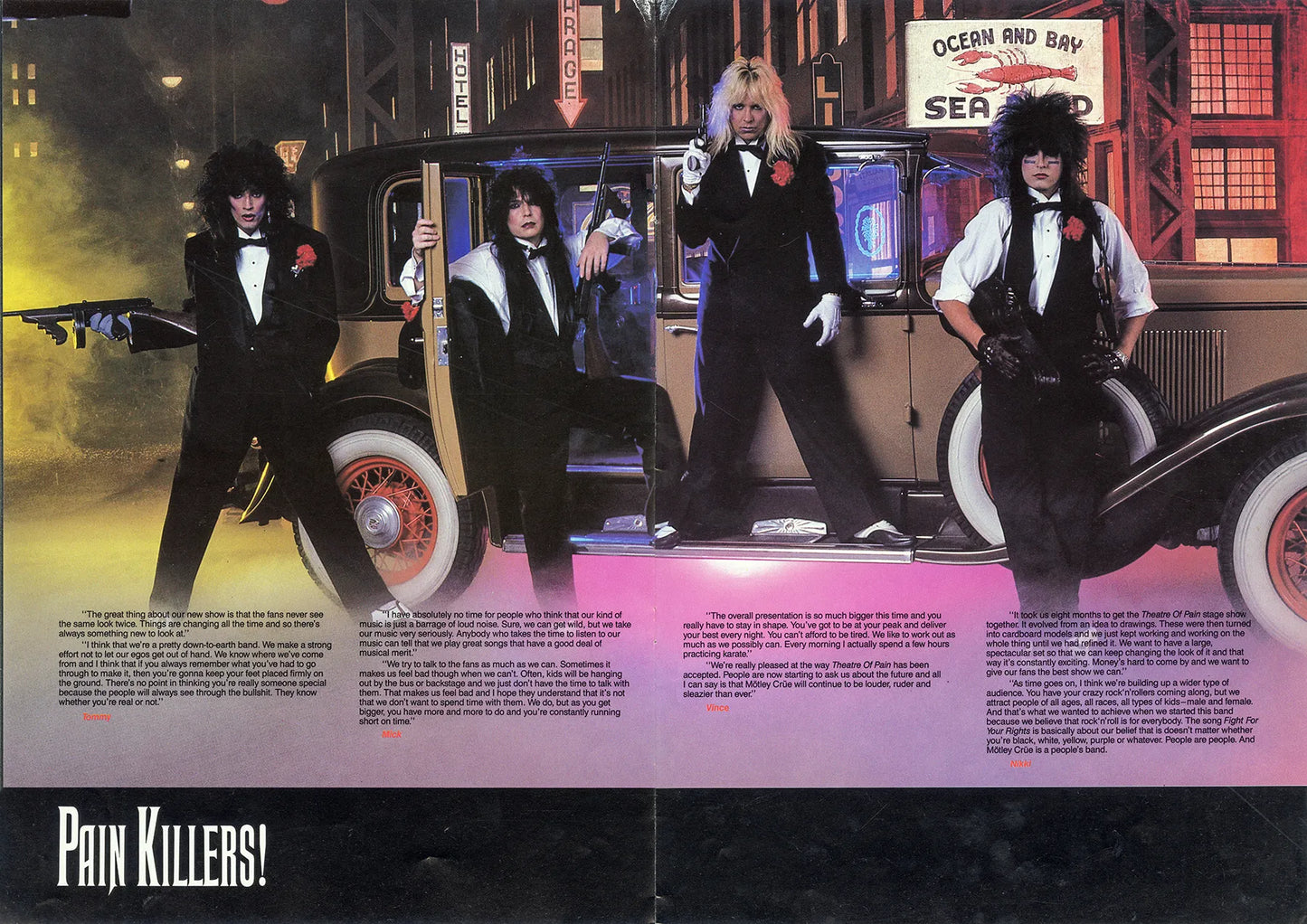 Welcome to the Theatre of Pain Official Tour Book