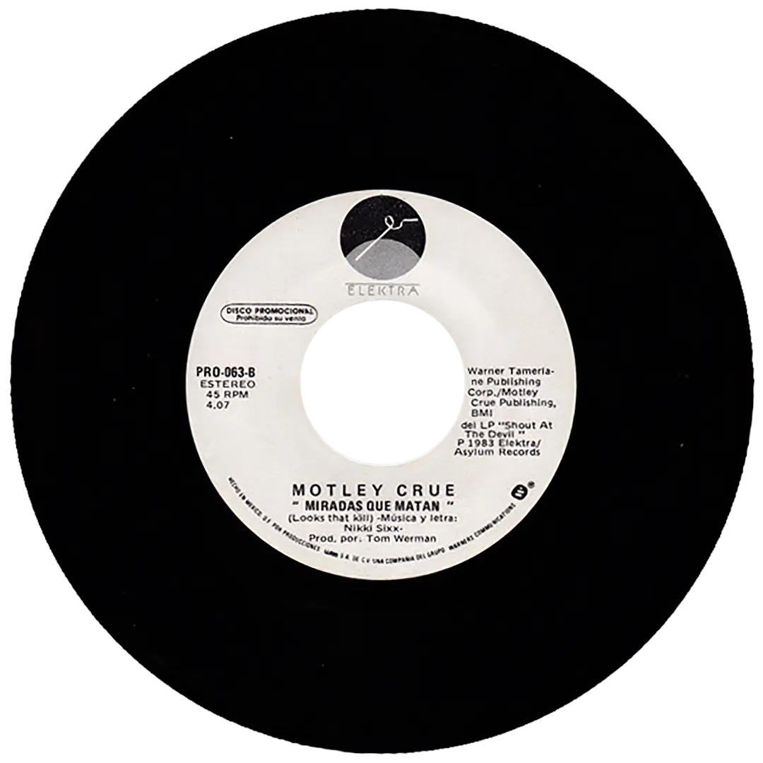 "Miradas Que Matan" 7" Single