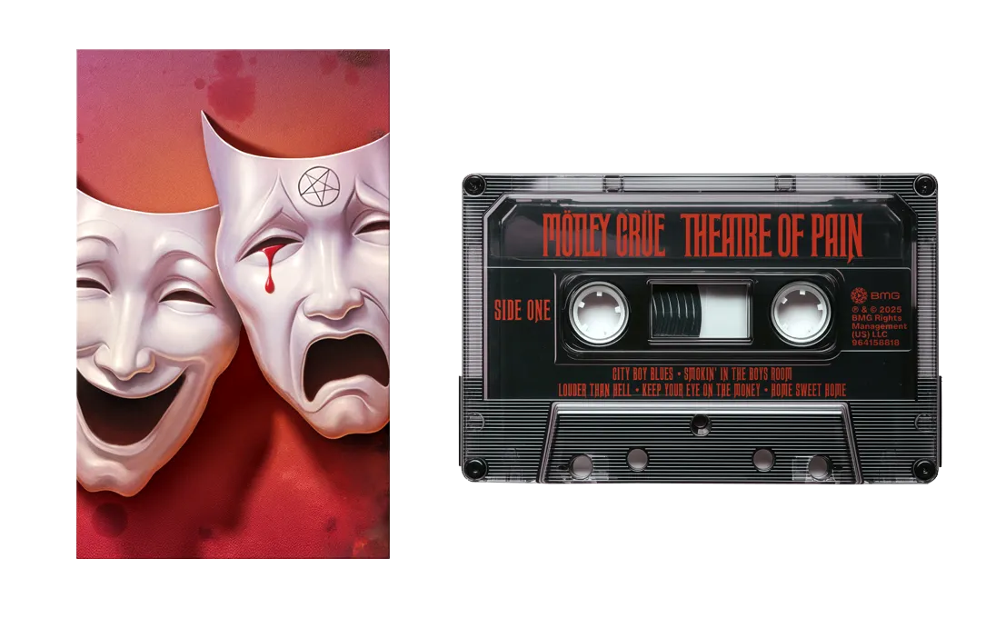 PRE-ORDER Theatre of Pain - Exclusive Limited Collector's Edition Cassette