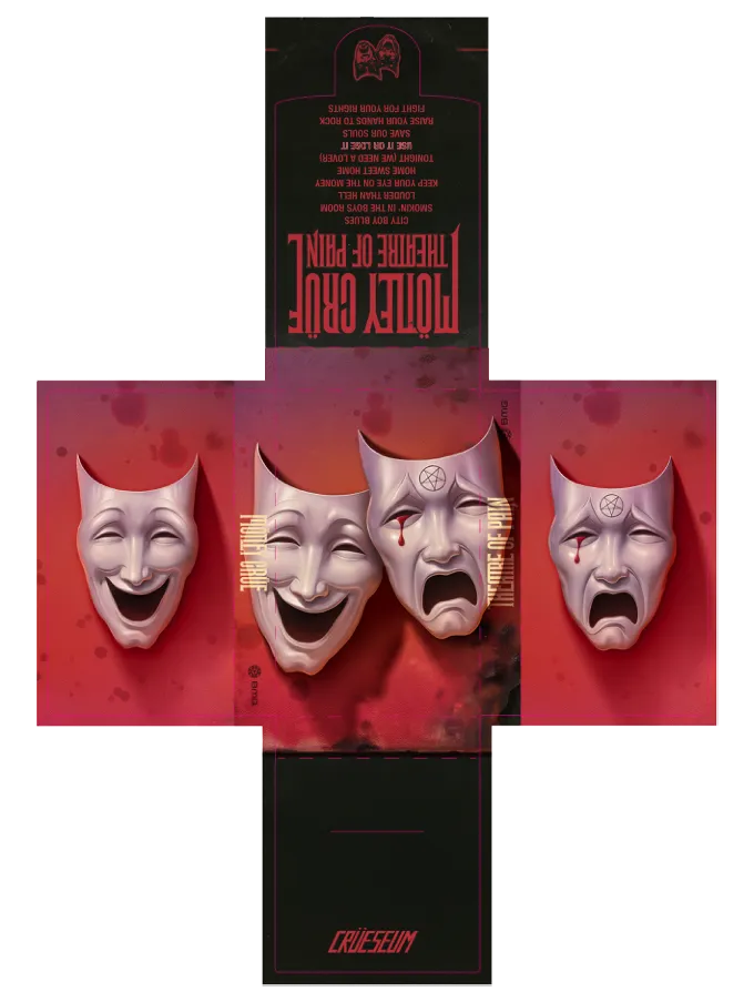 PRE-ORDER Theatre of Pain - Exclusive Limited Collector's Edition Cassette
