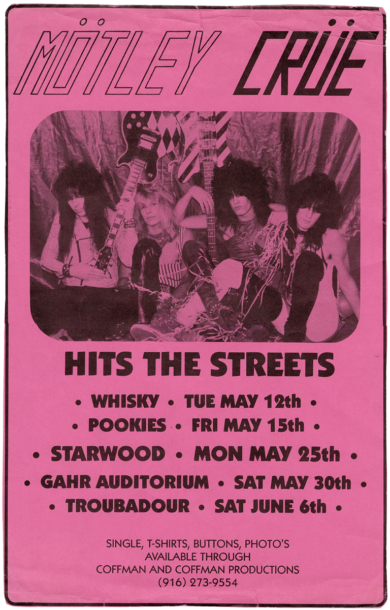 Mötley Crüe Hits the Street