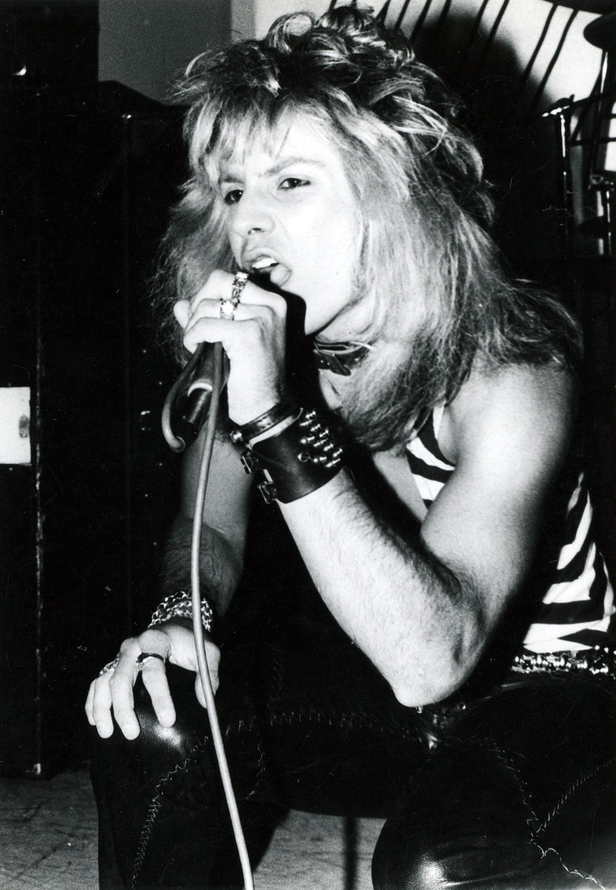 Vince Neil on the Sunset Strip 1981