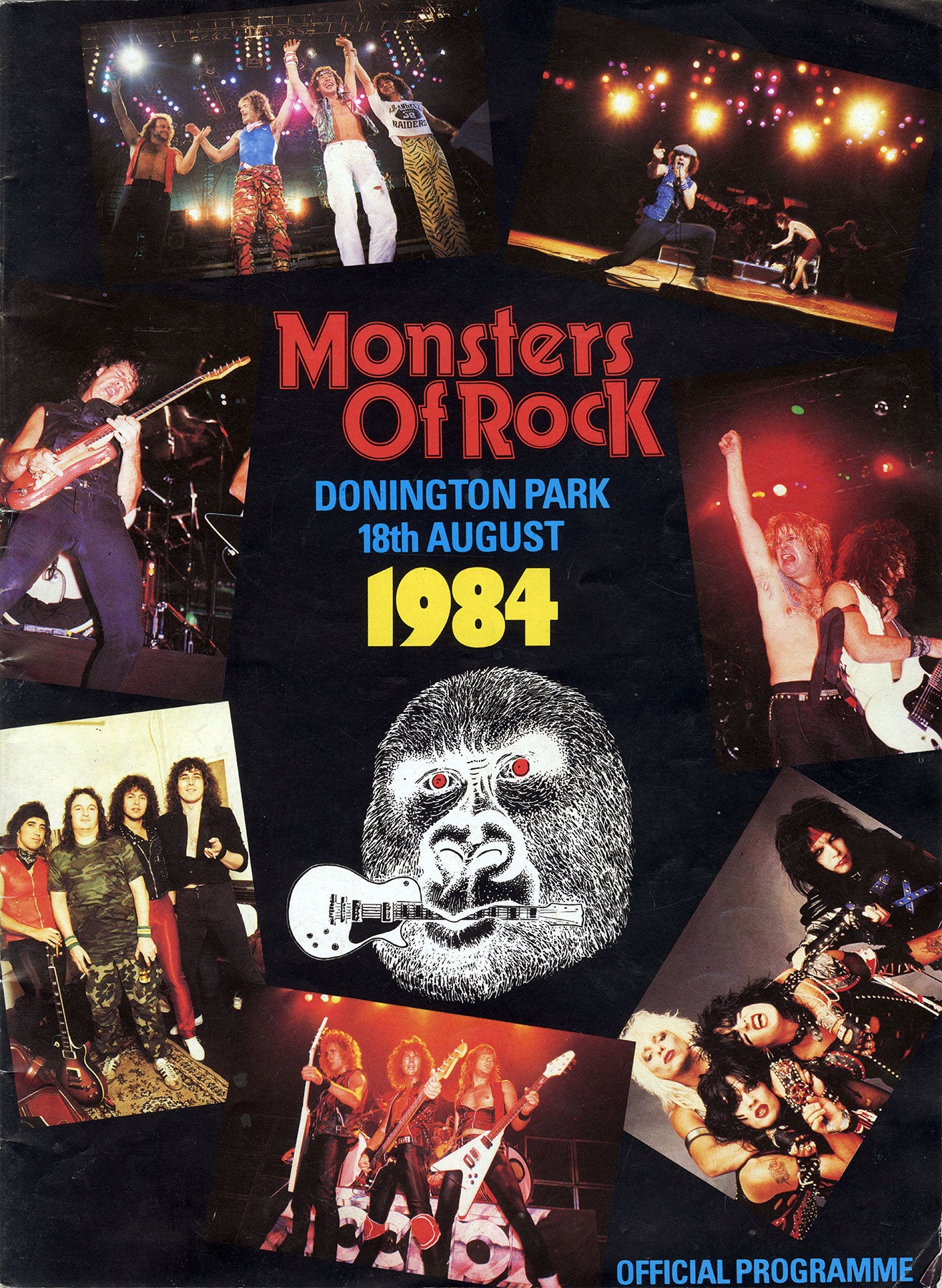 Monsters of Rock Tour Book 
