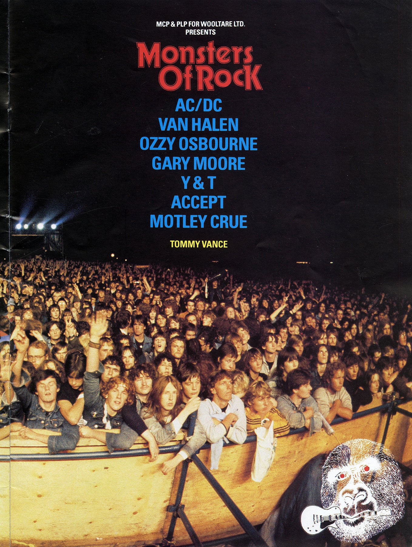 Monsters of Rock Tour Book 