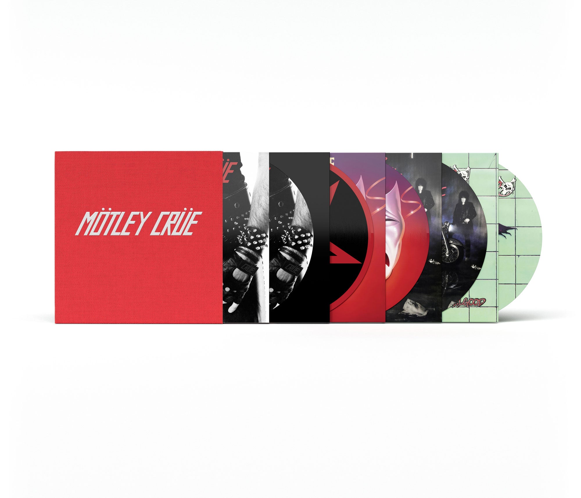 PRE-ORDER Crucial Crue - 5 LP Picture Disc Box Set – Crüeseum