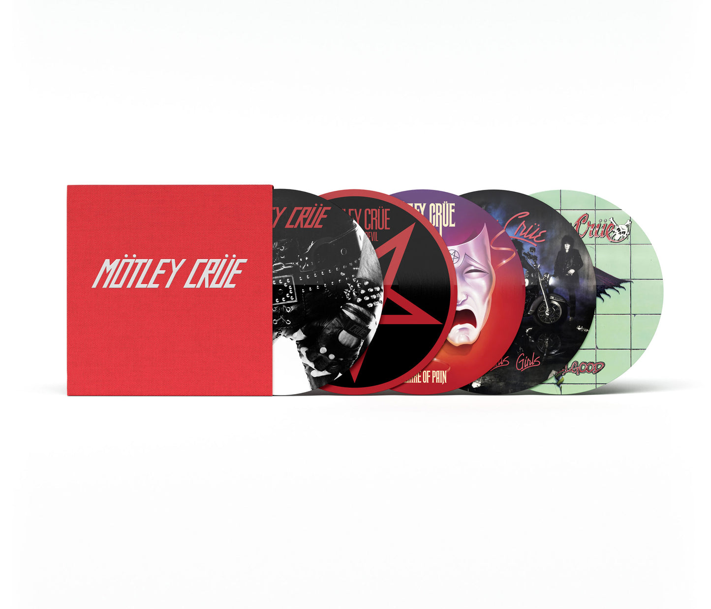PRE-ORDER Crucial Crue - 5 LP Picture Disc Box Set