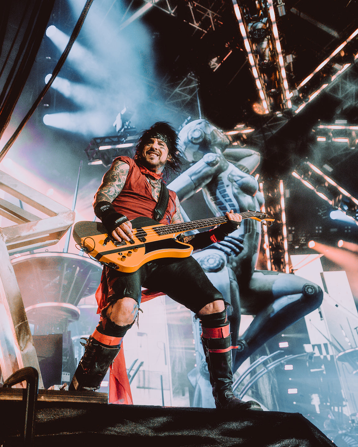 Stadium Tour 2022 Print - Nikki Sixx