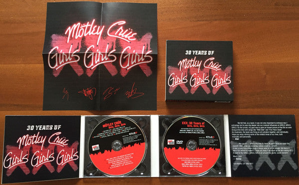 Girls, Girls, Girls 30th Anniversary Edition CD & DVD