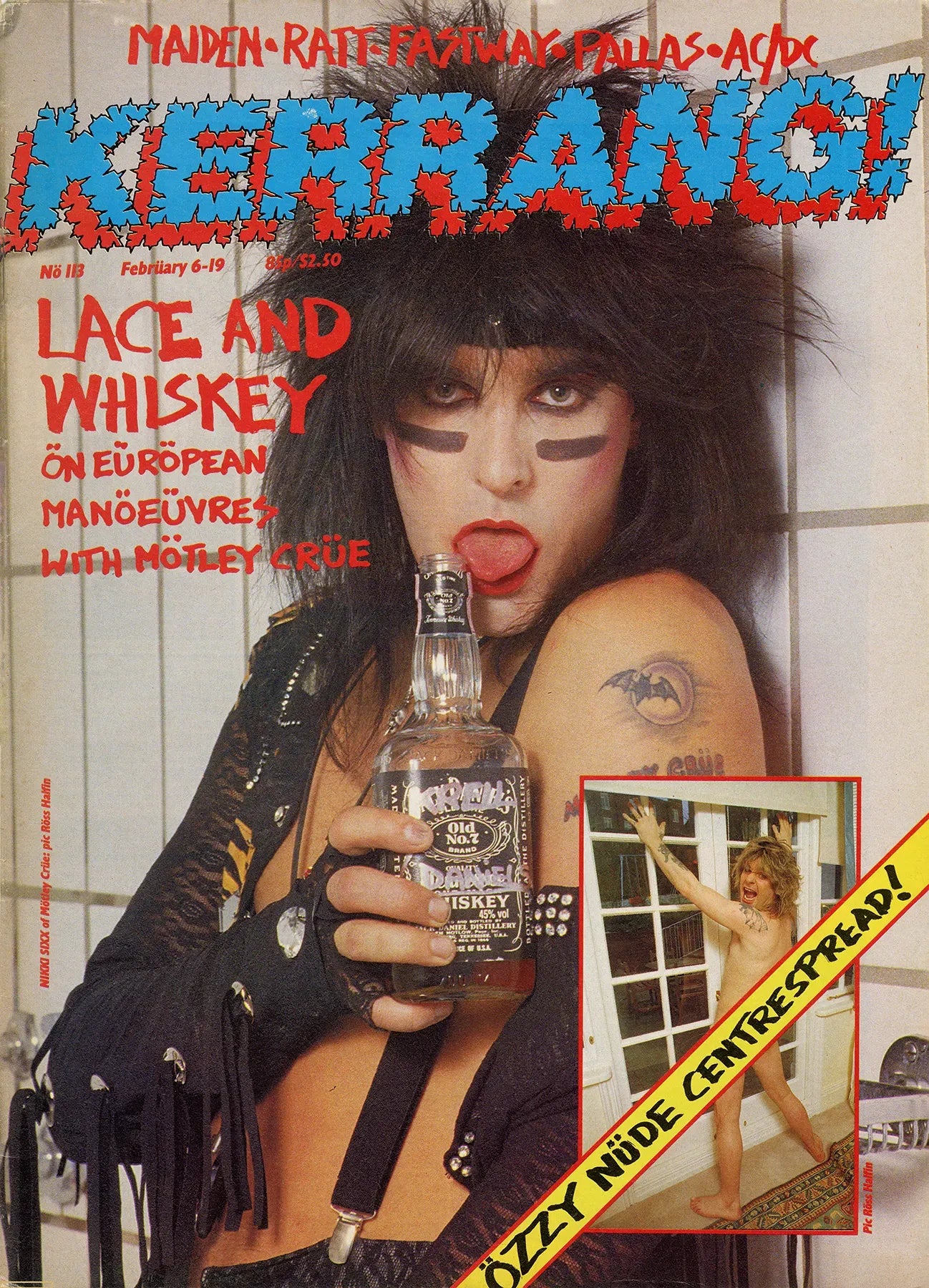 Kerrang! Cover Story - Sleazy Livin' 1986