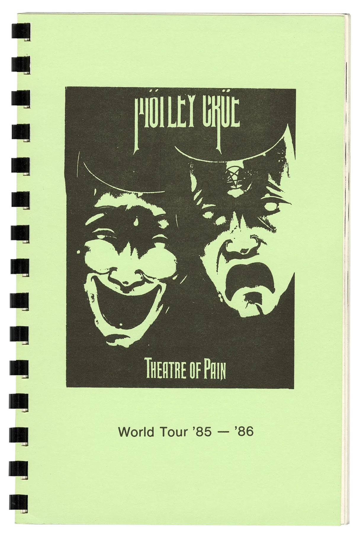 Theatre of Pain World Tour Itineraries