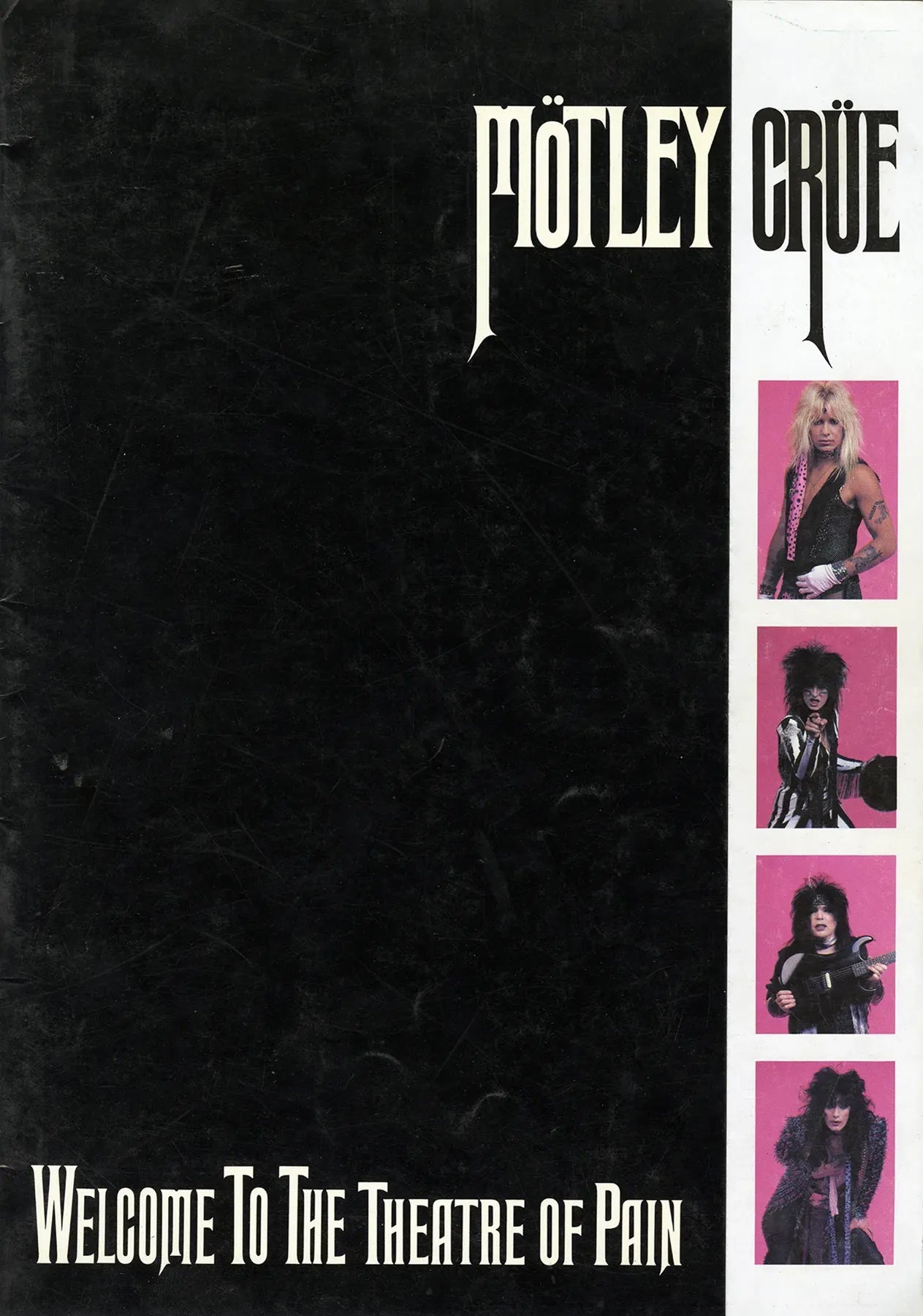 Welcome to the Theatre of Pain Official Tour Book