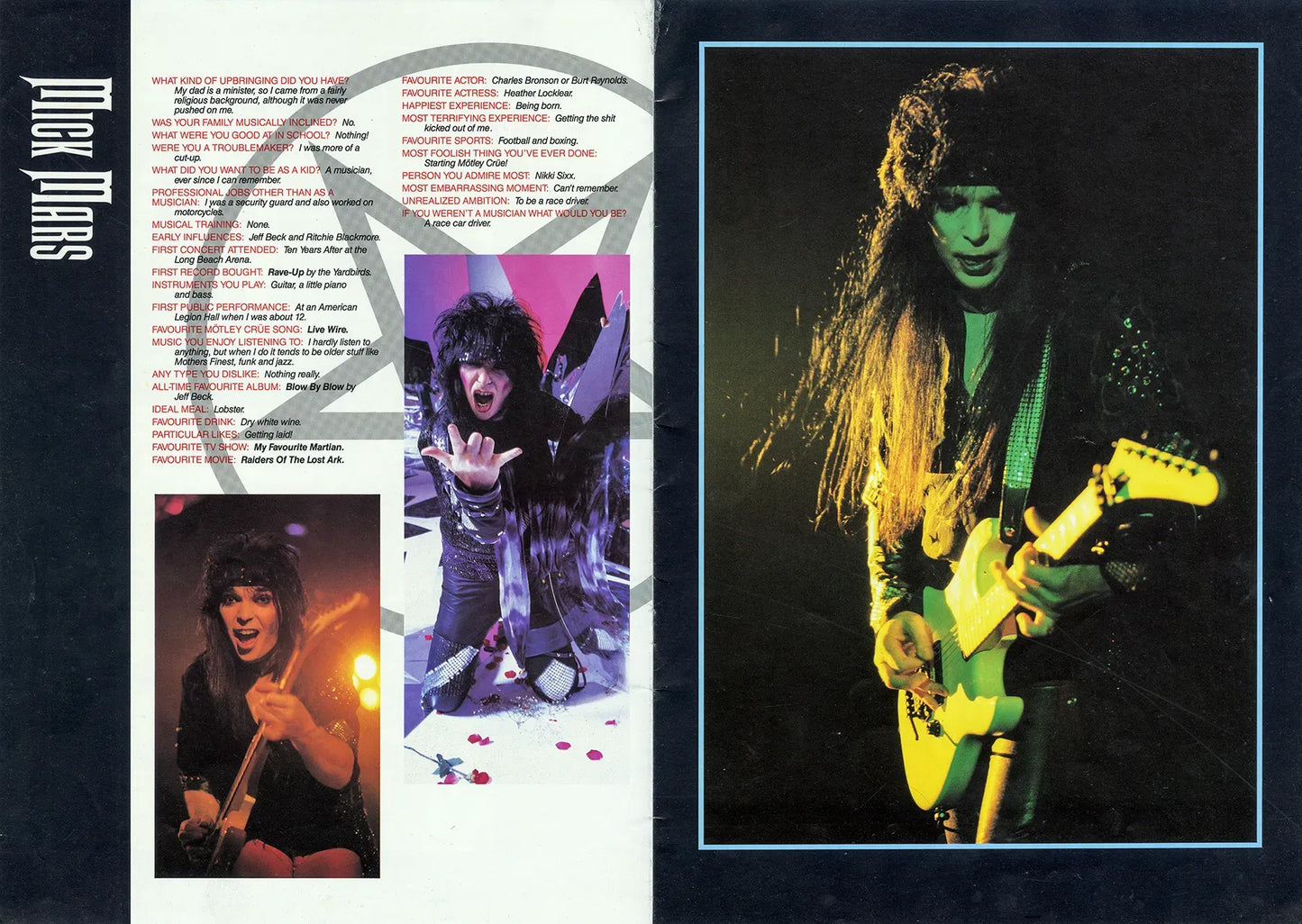 Welcome to the Theatre of Pain Official Tour Book