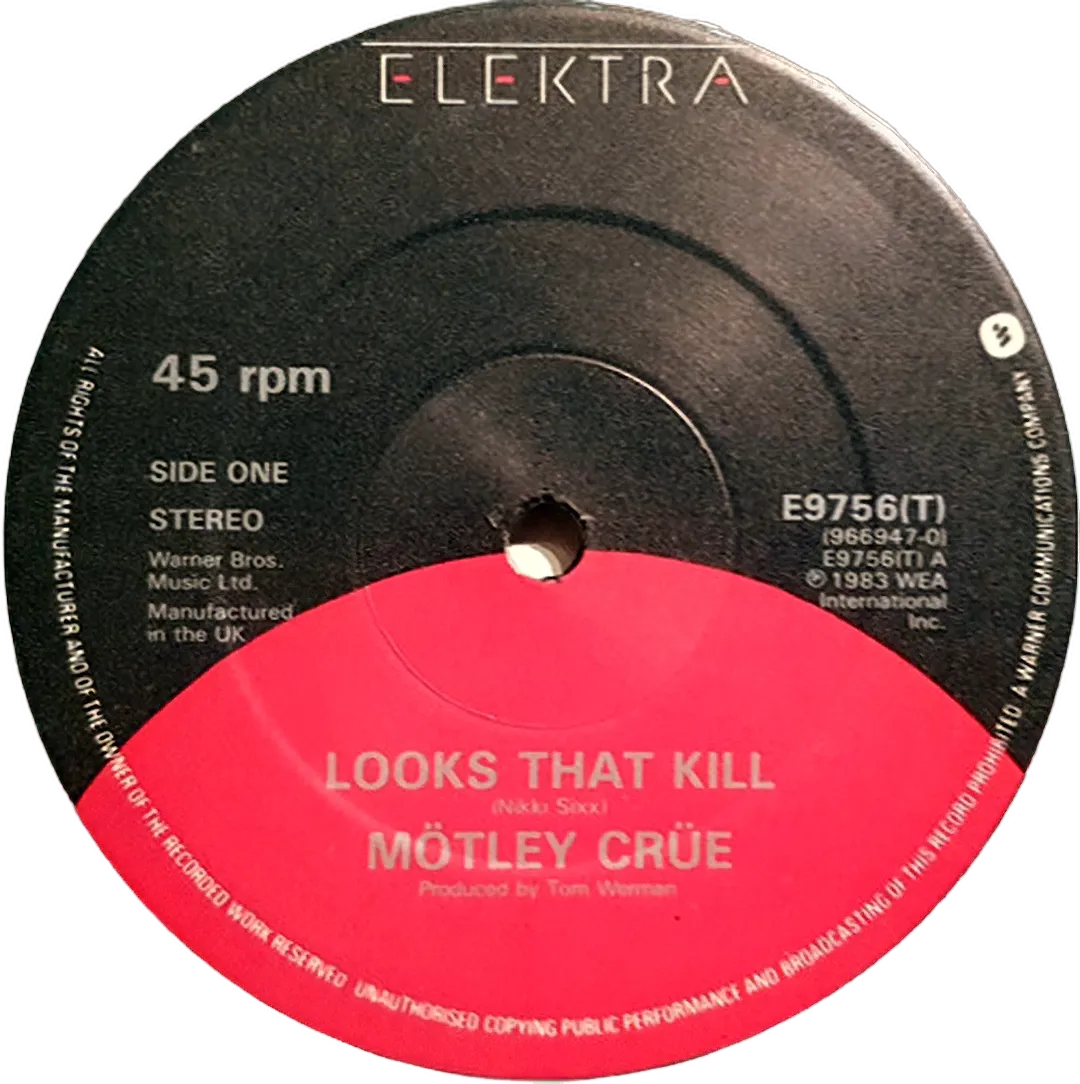 "Looks That Kill" UK 12" Single, 1984