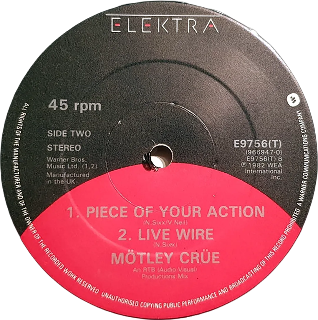 "Looks That Kill" UK 12" Single, 1984