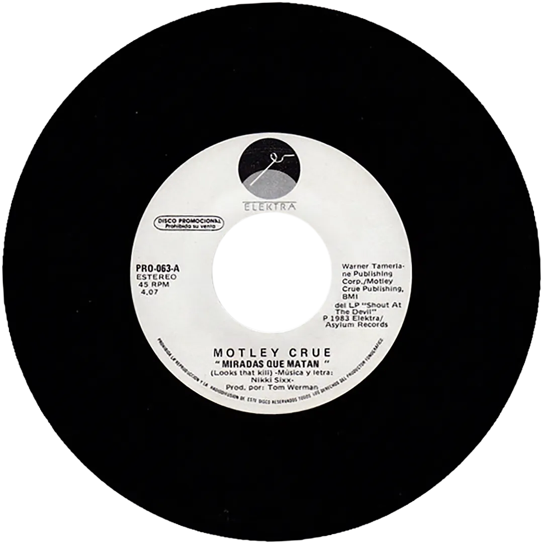 "Miradas Que Matan" 7" Single