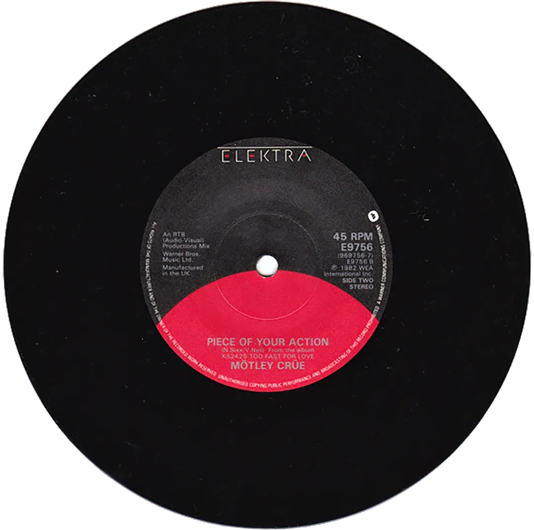 "Looks That Kill" UK 7" Single, 1984