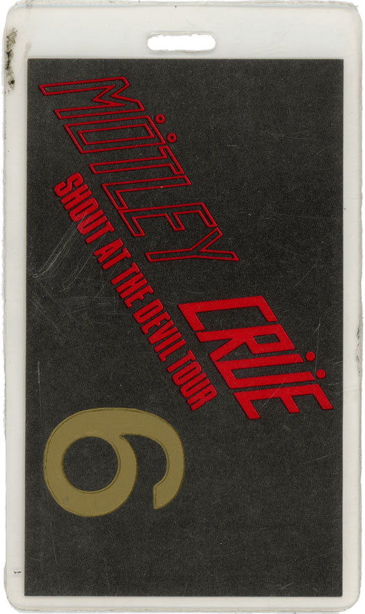Shout At The Devil Laminate Pass