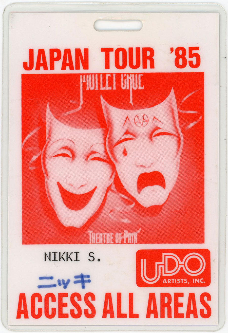 Japan Tour '85 Pass
