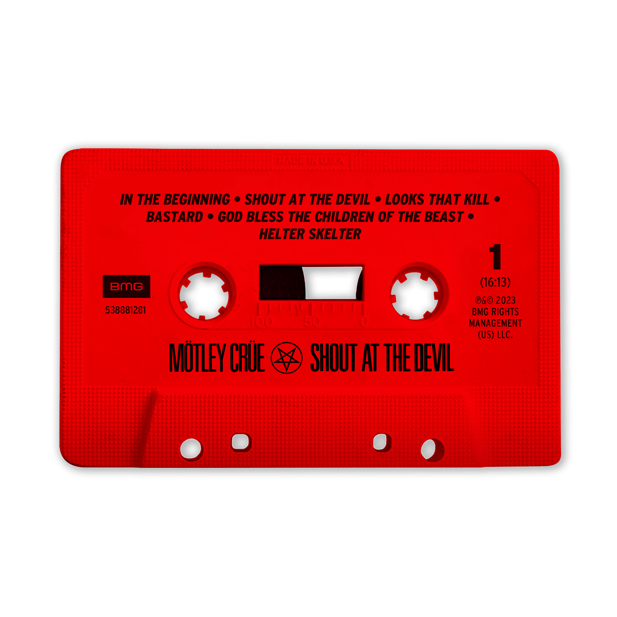 Limited Shout At The Devil Vintage Cassette Art Print