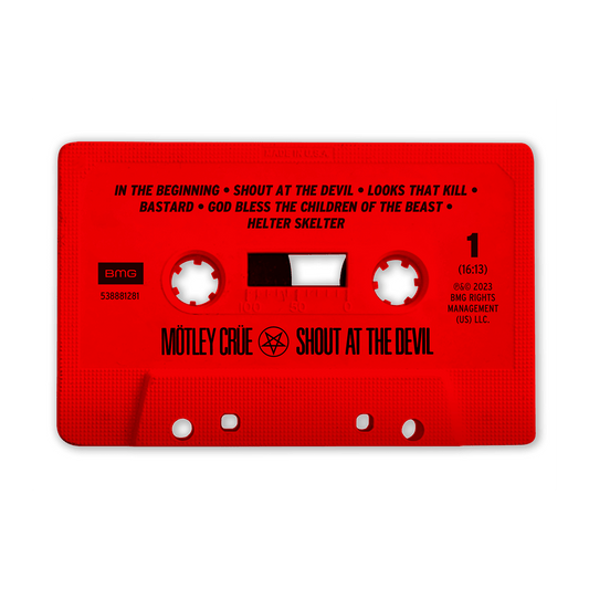 Limited Shout At The Devil Vintage Cassette Art Print