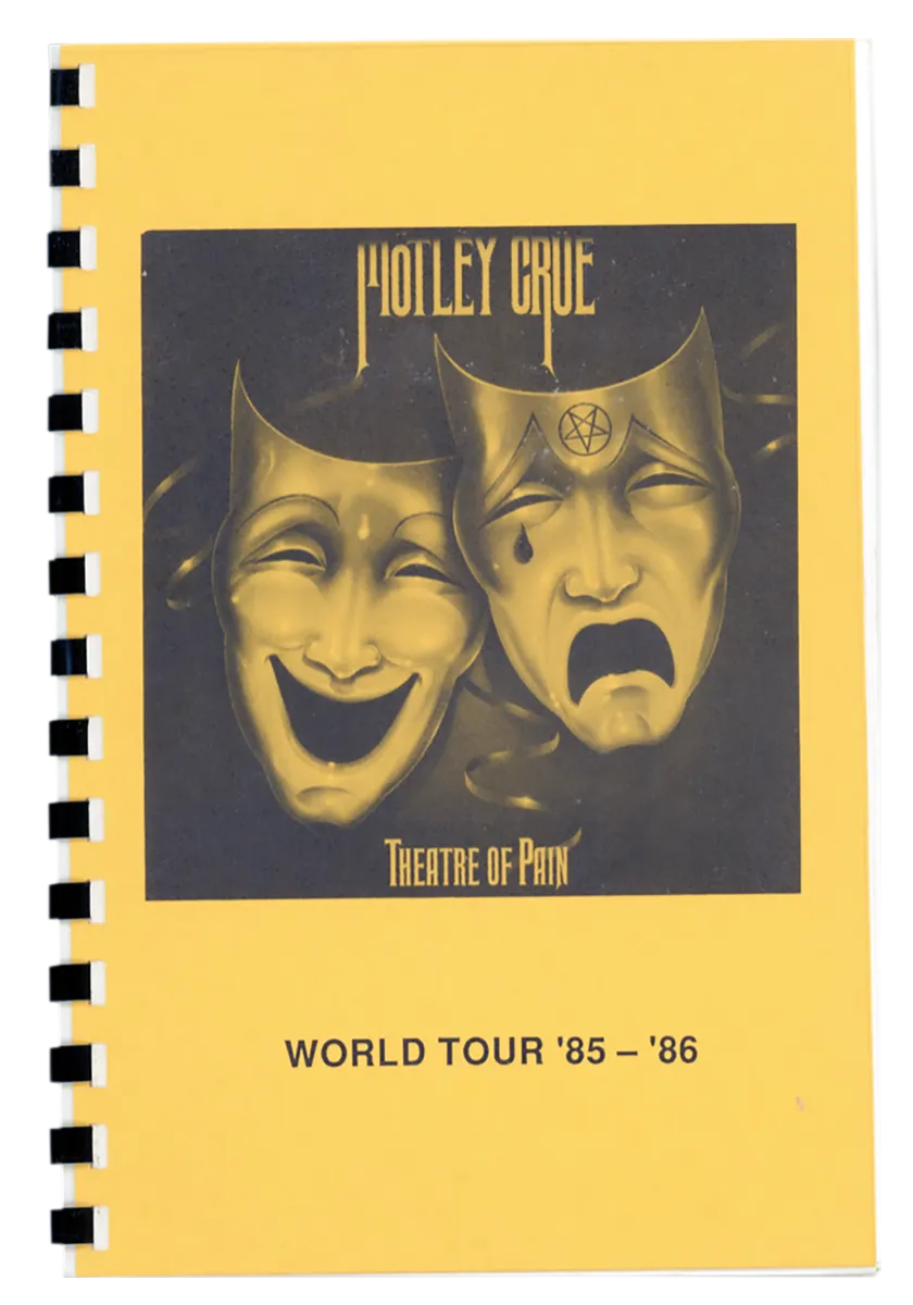 Theatre of Pain World Tour Itineraries