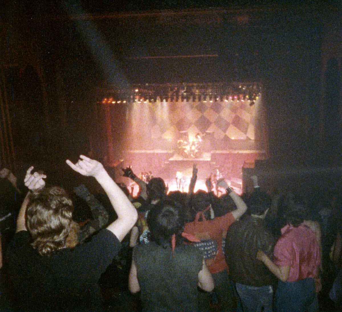 Hammersmith Odeon Theatre of Pain Tour Photos, London, UK 1986