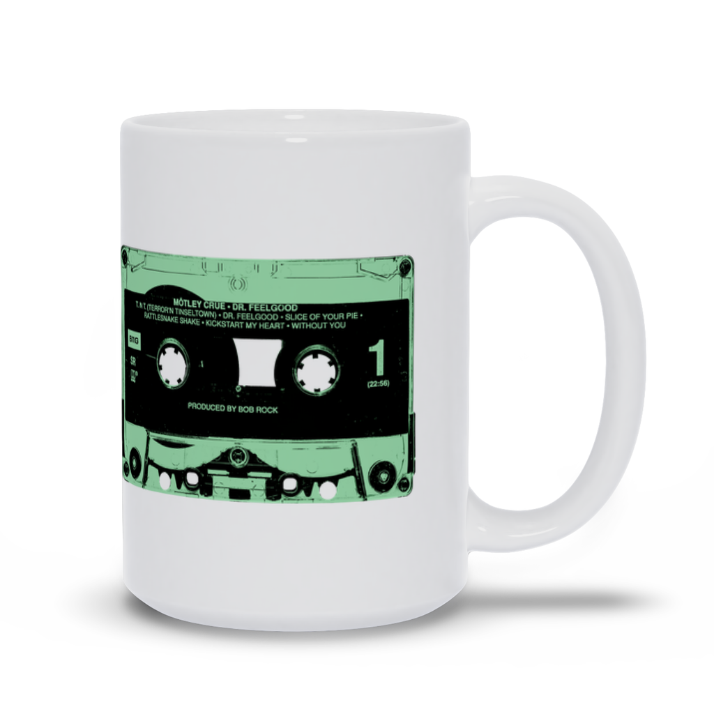 Vintage Cassette White Mug