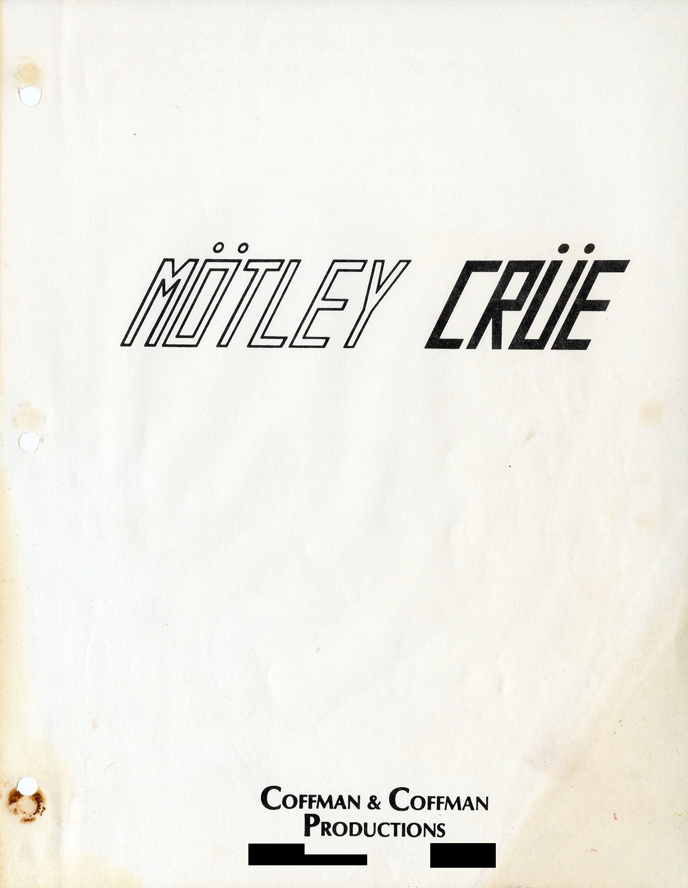 1981 Press Kit